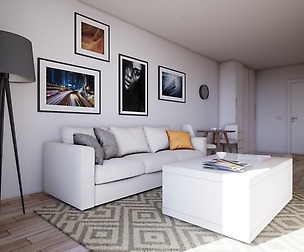 HQ ArchViz Modern Studio Apartment