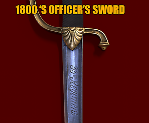 1800‘S OFFICER’S SWORD