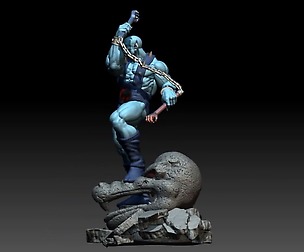Thundercats Panthro STL for 3D printing Fanart