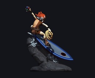 Willykat from Thundercats file STL for 3D printing