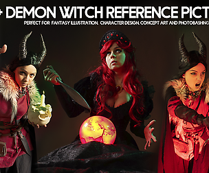 400+ Demon Witch Reference Pictures for Artists