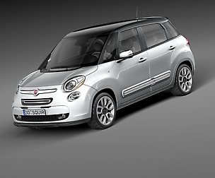 Fiat 500L US-Version 2014