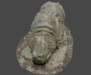 Rhino statue