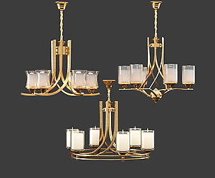 Three Pendant Lights Collection vol. 02