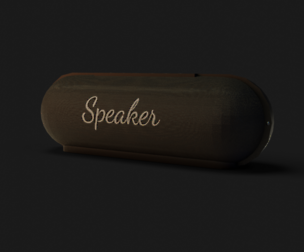 Bluetooth Speakers GameReady - LowPoly PBR