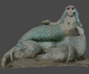 Mermaid statue