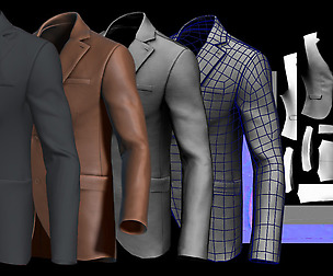 Suit (Marvelous Designer Video and File)