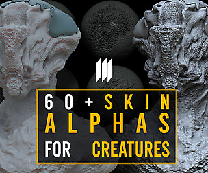 60 Skin Alphas For Creatures