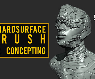 5 + Hard Surface Brushes For Concepting