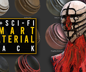 Creature Smart Materials Pack - Substance Painter
