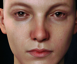 female detailed character 8k maps on Unreal