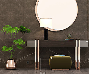 Evelyn console table