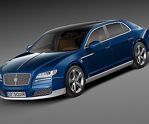 Generic Luxury Saloon 2016