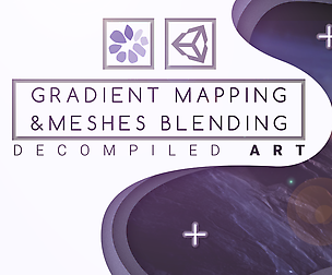Unity Gradient Mapping and Mesh blending shader
