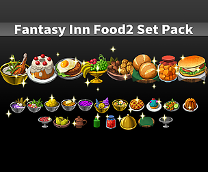 Fantasy Inn Food2 Set Pack