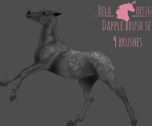 Bela-designs' Dapple Brush set