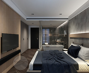 K Apartment bedroom