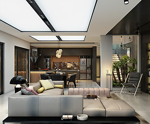AK house 1th floor interior