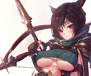 Yuffie Nekomimi Rogue | FF7 NSFW Full Pack