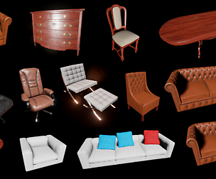 PBR Furniture Pack
