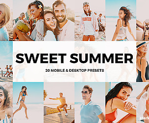 20 Sweet Summer Lightroom Presets and LUTs