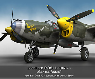Lockheed P-38 Lightning - Gentle Annie