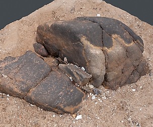 Beach Rock_0012_only HighPoly Mesh (16K Texture)