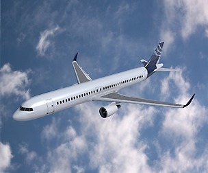 Airbus A320-100 commercial airliner
