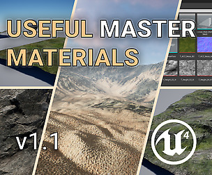 Unreal Engine – Useful Master Materials V1.1