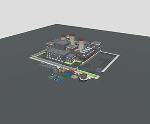 LowPoly Factory Pack