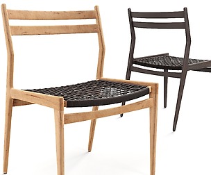 Woven Rope Indoor / Outdoor Dining Chair