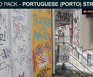 Photo Pack: Portuguese (Porto) Streets & Alleys