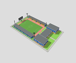 Lowpoly Stadium