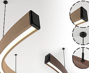 Wooden Lighting Pendant