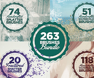 263 Brushes Bundle - 50% OFF!