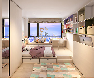 Bedroom for sisters