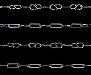 Elegant Iron Chains Trim Materials