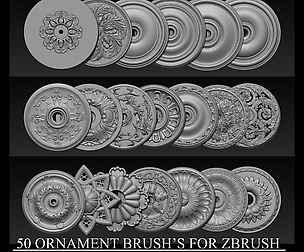 50 Ornament IMM Brush