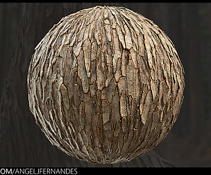 Tree Bark Material - Substance Designer