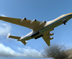 Antonov AN 225 Mriya 3D Model