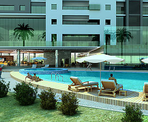 GHT The Swimming pool and the Bars