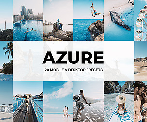 20 Azure Lightroom Presets and LUTs