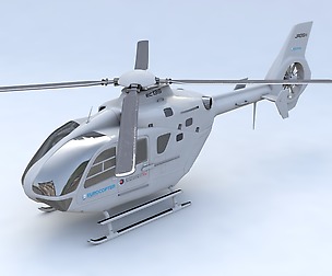 Eurocopter EC 135 3D Model