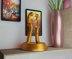 Figurine of robots