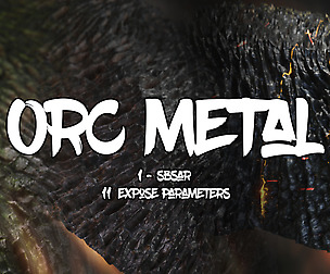 Orc Metal - Substance material