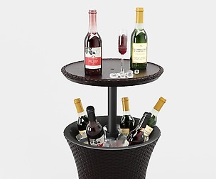 Keter Rattan Cool Bar