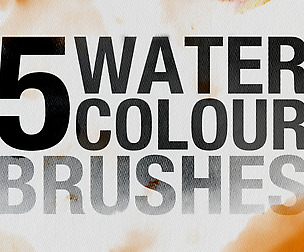 5x Watercolour Brushes
