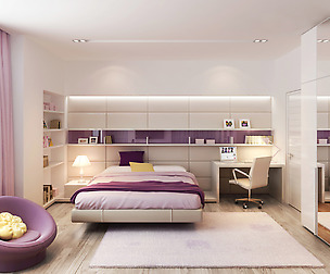 AQ Bedroom for Girls