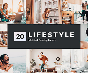 20 Lifestyle Lightroom Presets and LUTs