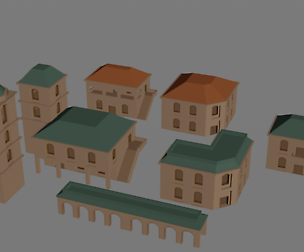 LowPoly Buildings Pack